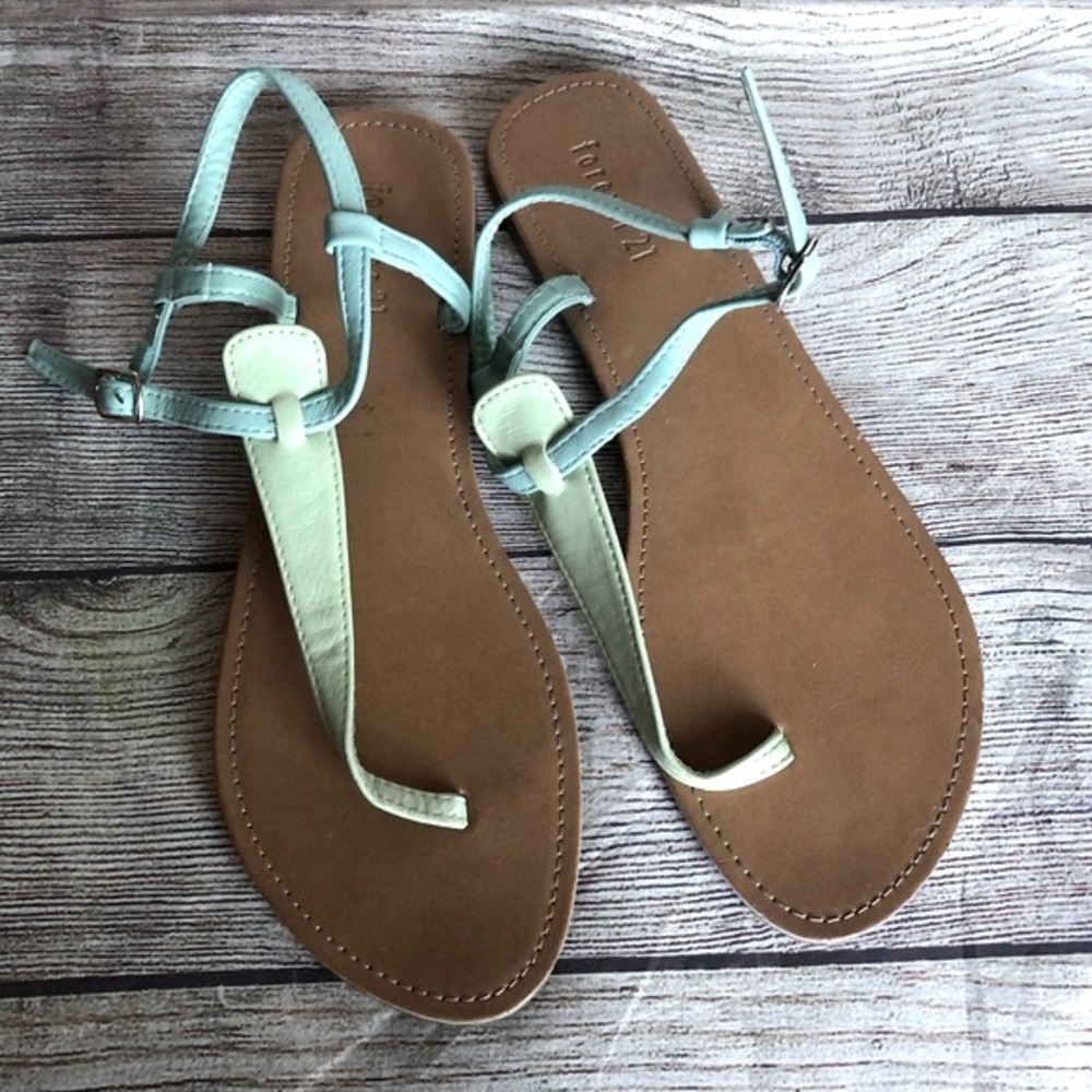 Forever 21 Thong T-Strap Sandal